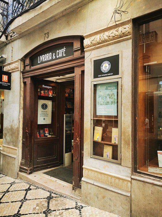 The world's oldest bookshop in Lisbon