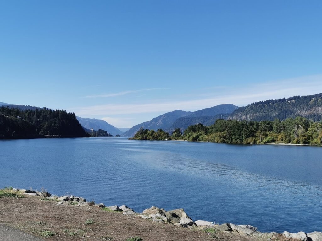 A view of the Hood River in Oregon.